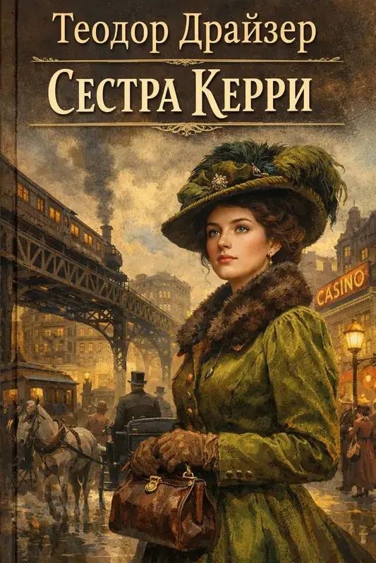 Обложка книги «Сестра Керри»